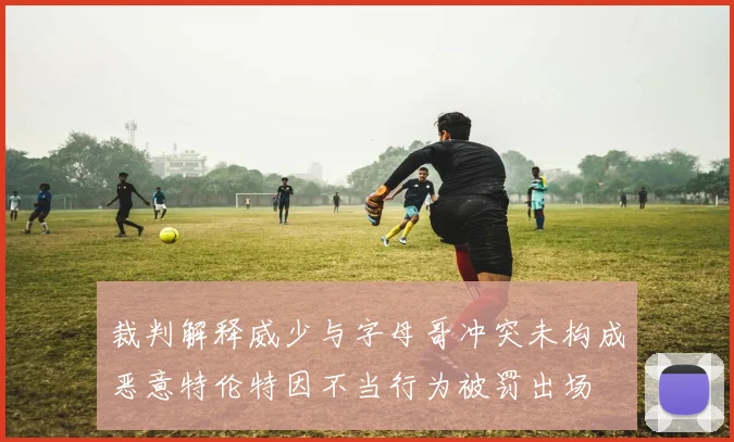 裁判解释威少与字母哥冲突未构成恶意特伦特因不当行为被罚出场